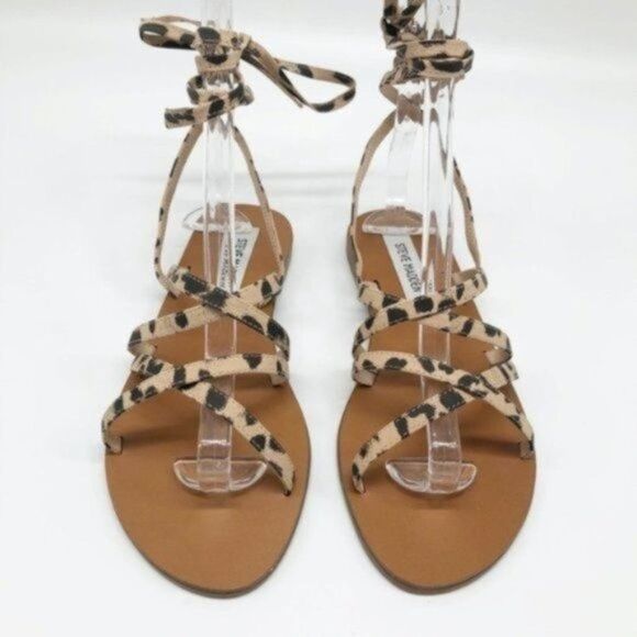 STEVE MADDEN Carmen Strappy Ankle Wrap Sandal - Picture 3 of 7